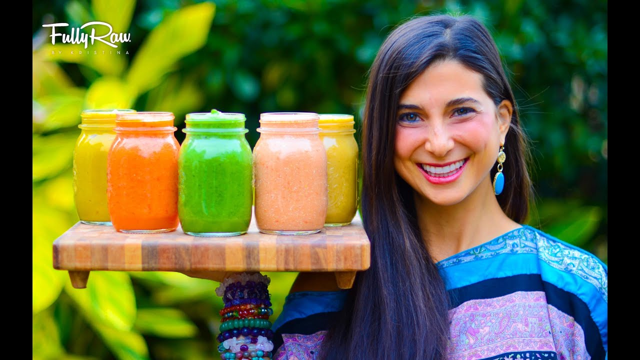 5 FullyRaw Salad Dressings!