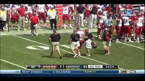 9-7-2013 Kentucky vs  Miami(OH) - Football