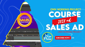 How To Editing Sales Ad Own Project | After Effects Tutorial | Halal It Tutor