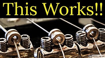 Every Guitarist Needs To Know This! Improve Tone And Stop Strings Breaking Using Your Old Ball Ends!