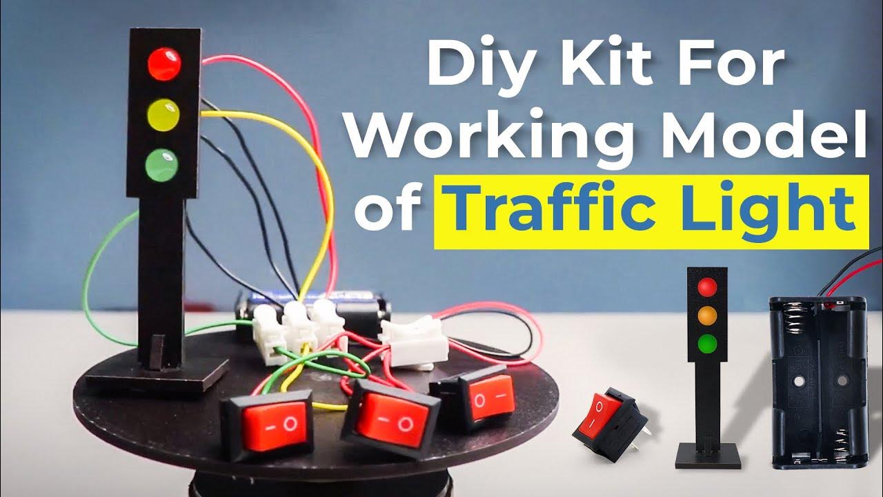 Diy Kit For Working Model Of Traffic Light Traffic Signal traffic