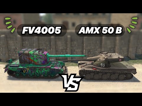 Видео: НА ЗАБИВ#118 | Новые БАРАБАНЫ С 4 СНАРЯДАМИ | FV4005 vs AMX 50 B | WoT Blitz