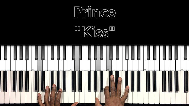 Kiss Piano version - Piano performance video thumbnail