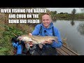 River Fishing For Barbel On The Bomb And Feeder