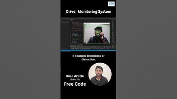 Free ADAS Projects #ADAS_Video_11 🚗👀 Driver Monitoring System: Your Safety Co-Pilot! 🛡️😴⚠️