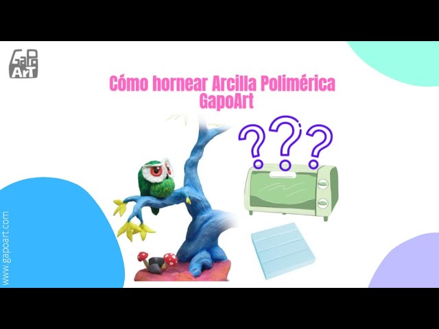 ▷ ¿Cómo hornear y endurecer correctamente la arcilla polimérica?