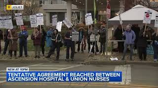 Joliet nurses reach tentative deal with hospital after strike