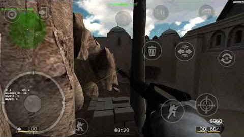 CS Portable MOD CS:GO (Android) gameplay multiplayer