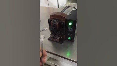 RJ45 crimping machine| crystal head plug crimping machine for making patch cord