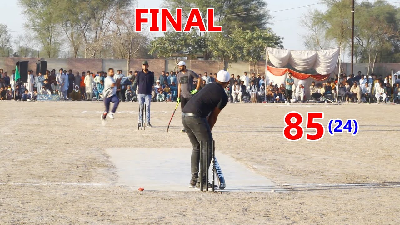BIG Final Tamour Mirza Vs Sadam Shah 85 Runs Need 24 Balls Best Final ...