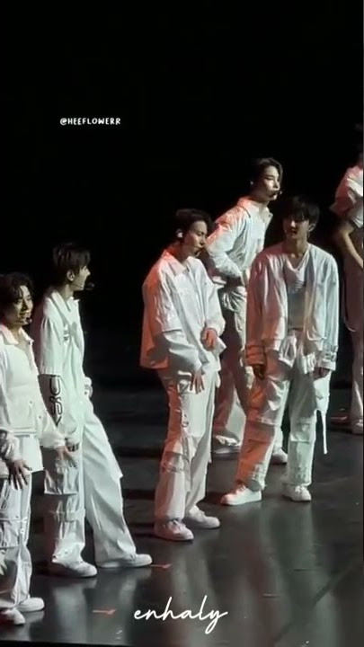HEESEUNG SANG OFF MY FACE IN CONCERT!!😭 #enhypen #heeseung #kpop