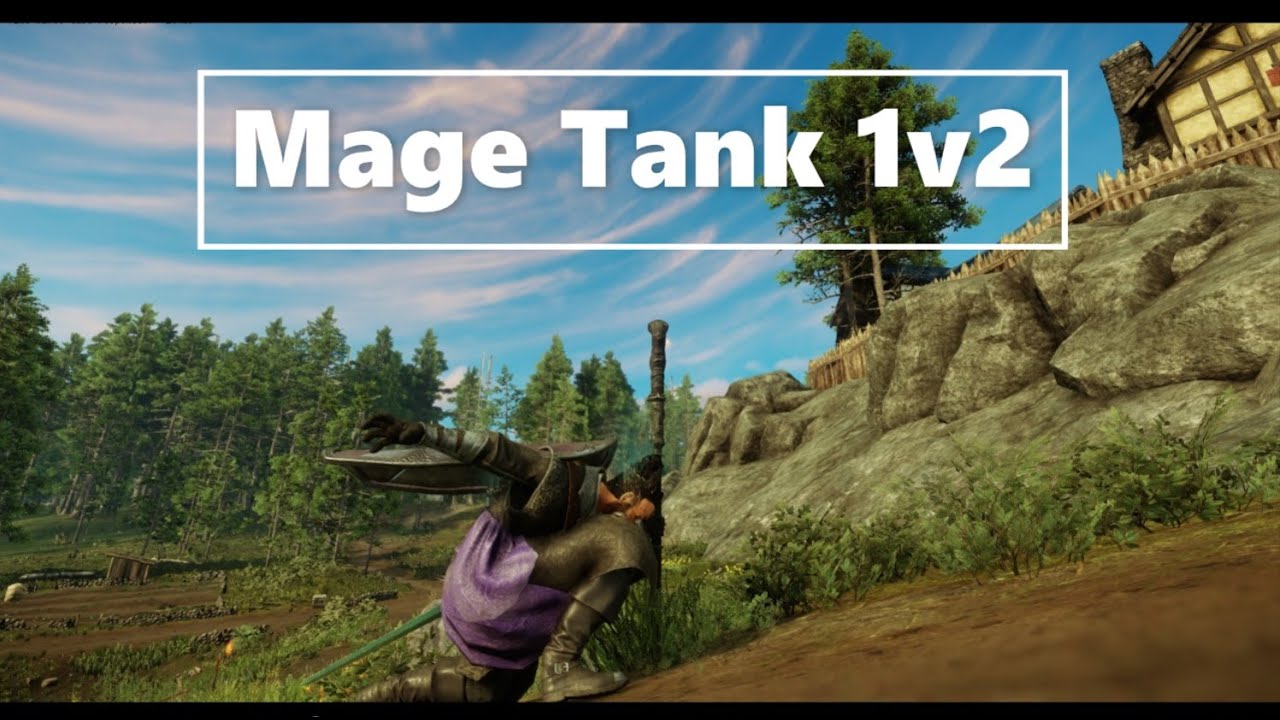 New World Mage Tank Build 1v2 YouTube