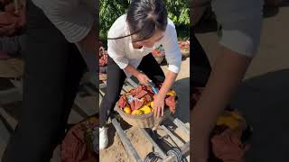 Agriculture Village Fresh Fruit #Viral #Fruit #Shorts #1007