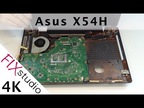 Asus X54H - disassemble 4K