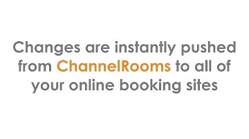 Channel Manager by Web Connection