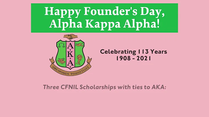 Happy Founder's Day, Alpha Kappa Alpha!