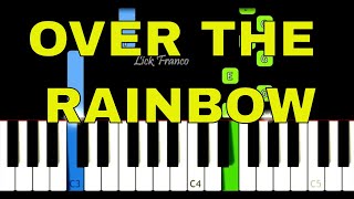 Over The Rainbow - Judy Garland | Piano Tutorial EASY