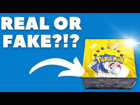Real or Fake? $12,000 Pokemon Base Set Booster Box! - YouTube Real or Fake? $12,000 Pokemon Base Set Booster Box! - YouTube