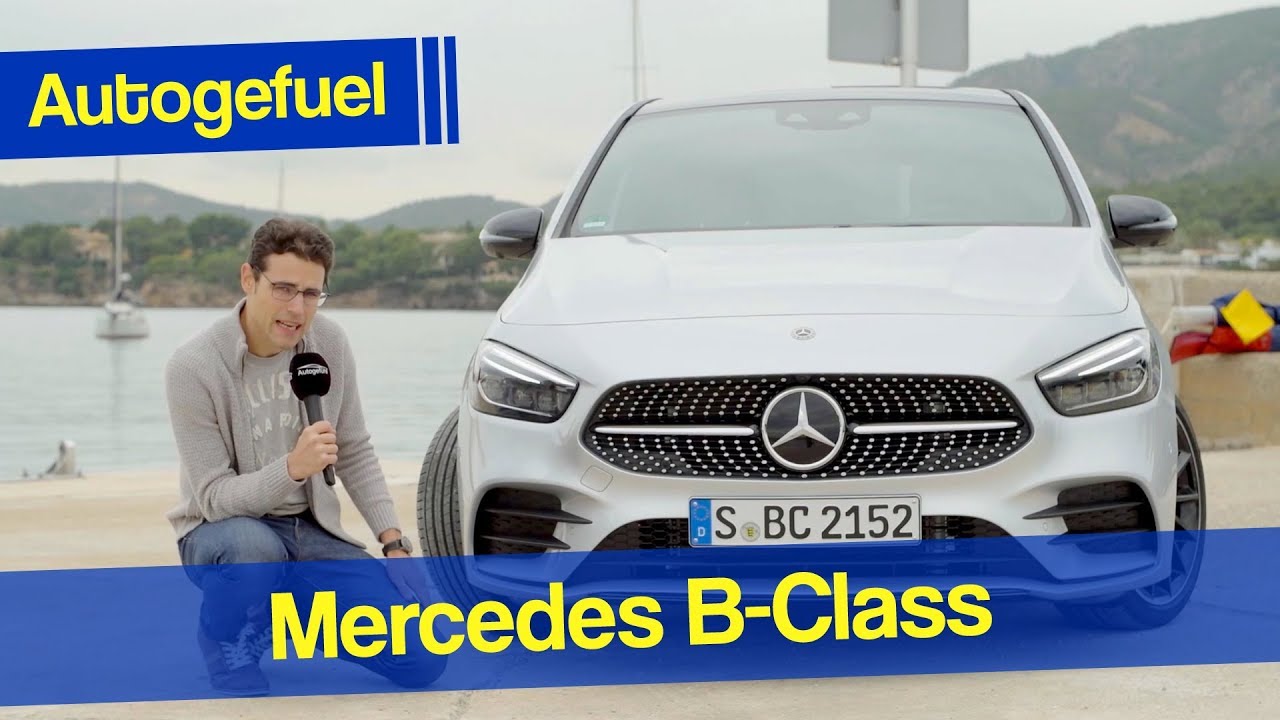 Mercedes B Class REVIEW all-new generation B-Class B-Klasse AMG-Line 