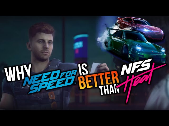 Comparing need for speed 2015 and HEAT. What's wrong with graphics