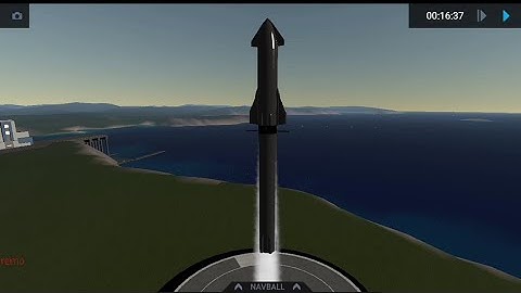 Teste De Voo Suborbital da StarShip | SimpleRockets 2