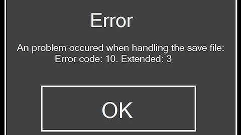 Scrap Mechanic- Error Code:10. Extended: 3 Fix
