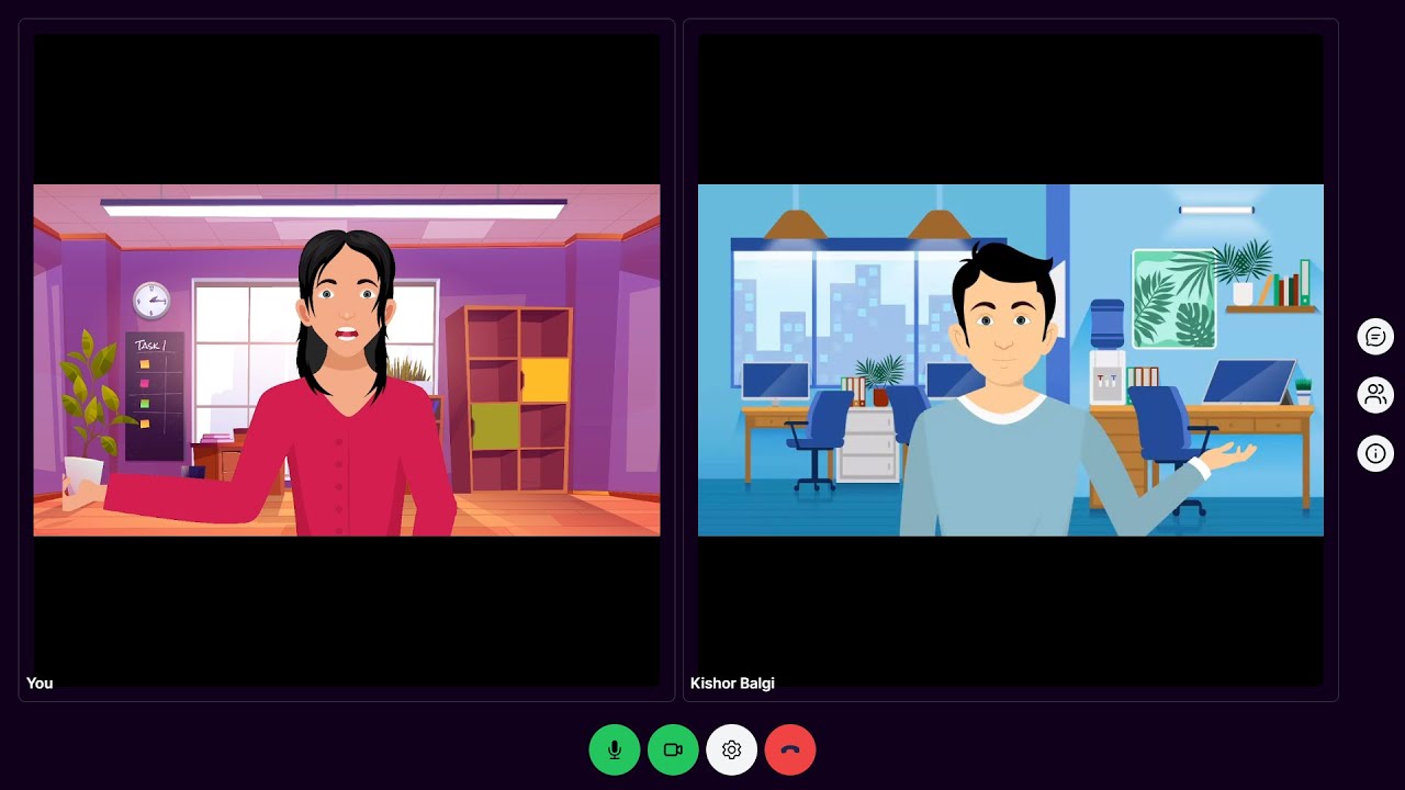 Peer to Peer Video Communication Built using webRTC YouTube