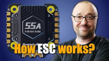 How ESC and brushless motors work?
