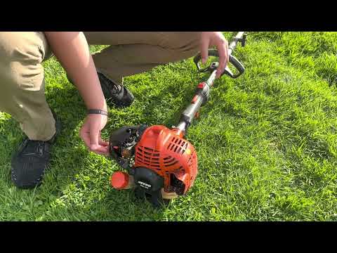 How To Start A ECHO Weed Wacker - YouTube