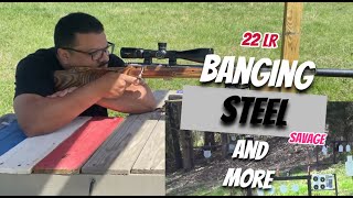 Savage MkII BTVS .22LR vs 100-Yard Steel Challenge - Rimfire Mastery!