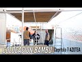 TECHO DE BAMBÚ SOBRE TERRAZA 💪/ Bamboo roof❤️ CAPÍTULO 7