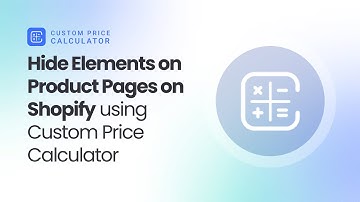 How to Hide Any Element on Your Product Page on Shopify