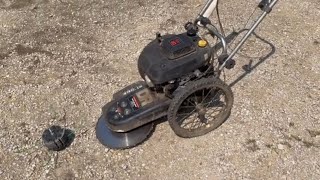 DR WalkBehind Trimmer Mower Review with a Beaver Blade | Belted Galloway Homestead