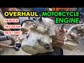 Yamaha crypton motorcycle overhauling part 1 engine overhaul rebuild refresh restore t105e r f1 z