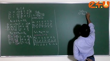 3-STEP METHOD OF FINDING INVERSE MATRIX (ROW OPS)