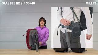 バッグ MILLET SAAS FEE ZIP 30 サースフェー NX ジップ 30 | Millet(ミレー)公式通販