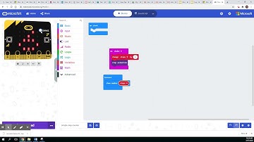 Simple Micro:bit Step Counter