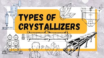 Types of Crystallizers | Classification of Crystallizers | ​⁠@KnowChem
