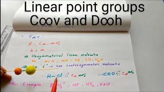 #ChemistrygrouptheoryTamil                              Group Theory part 15/ Linear point groups...