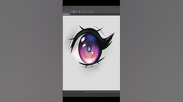 Draw Anime Eyes #art #drawing#short#shorts #shortvideo #vector #shortsvideo#digitalart #youtube#eyes