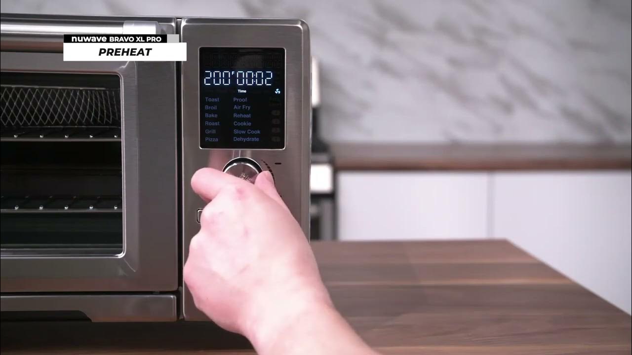 Preheat Nuwave Bravo XL Pro YouTube