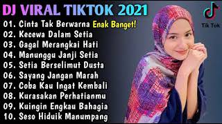 DJ Terbaru 2021 Slow Remix - DJ Cinta Tak Berwarna Full Bass 2021 - DJ Viral 2021