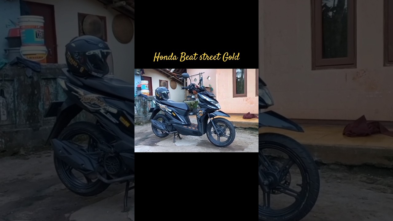 Disaat ramai rangka motor patah honda beat street ku masih mulus seperti baru 