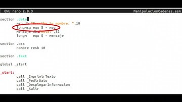 Captura básica de cadenas
