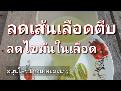 น้ำมะนาว - น้ำอุ่น
