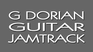 Miniatura del video "G DORIAN Guitar Jamtrack"