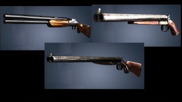 Dead trigger 2 : every double-barreled shotguns comparison video