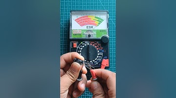 electrolytic capacitor ESR testing #tutorial
