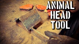 V Block Tool for Forging Animal Heads - V Block Tutorial for Blacksmiths