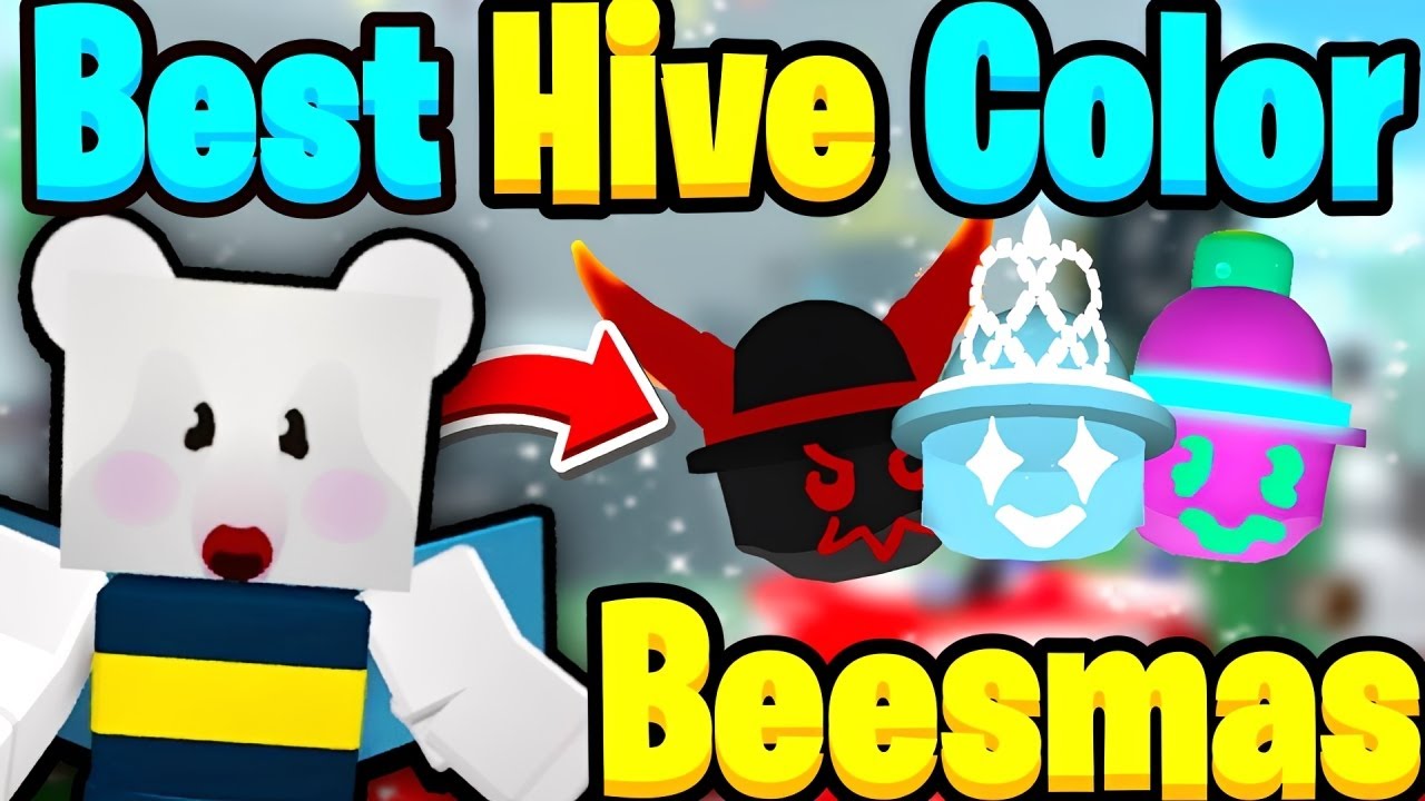 Какой *самый* красивый цвет улья на предстоящее Рождество пчел?